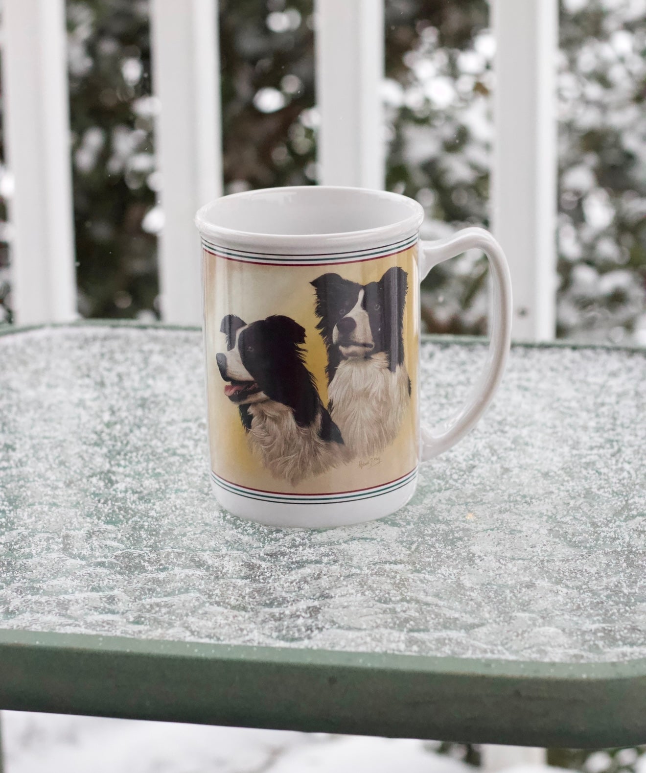 Border Collie Dog QPI Mug 16oz