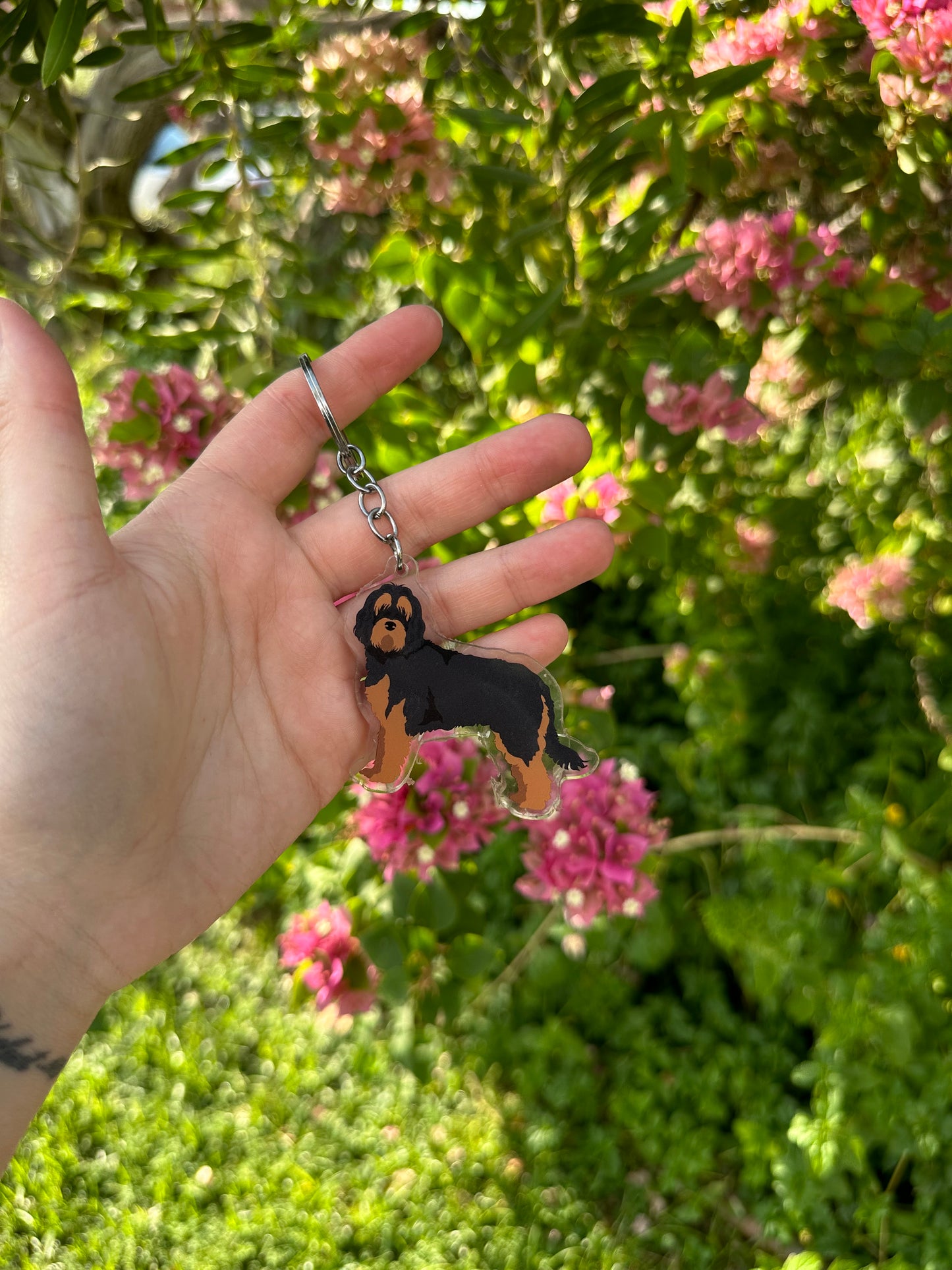 Otterhound Dog 2.5in Acrylic Keychain