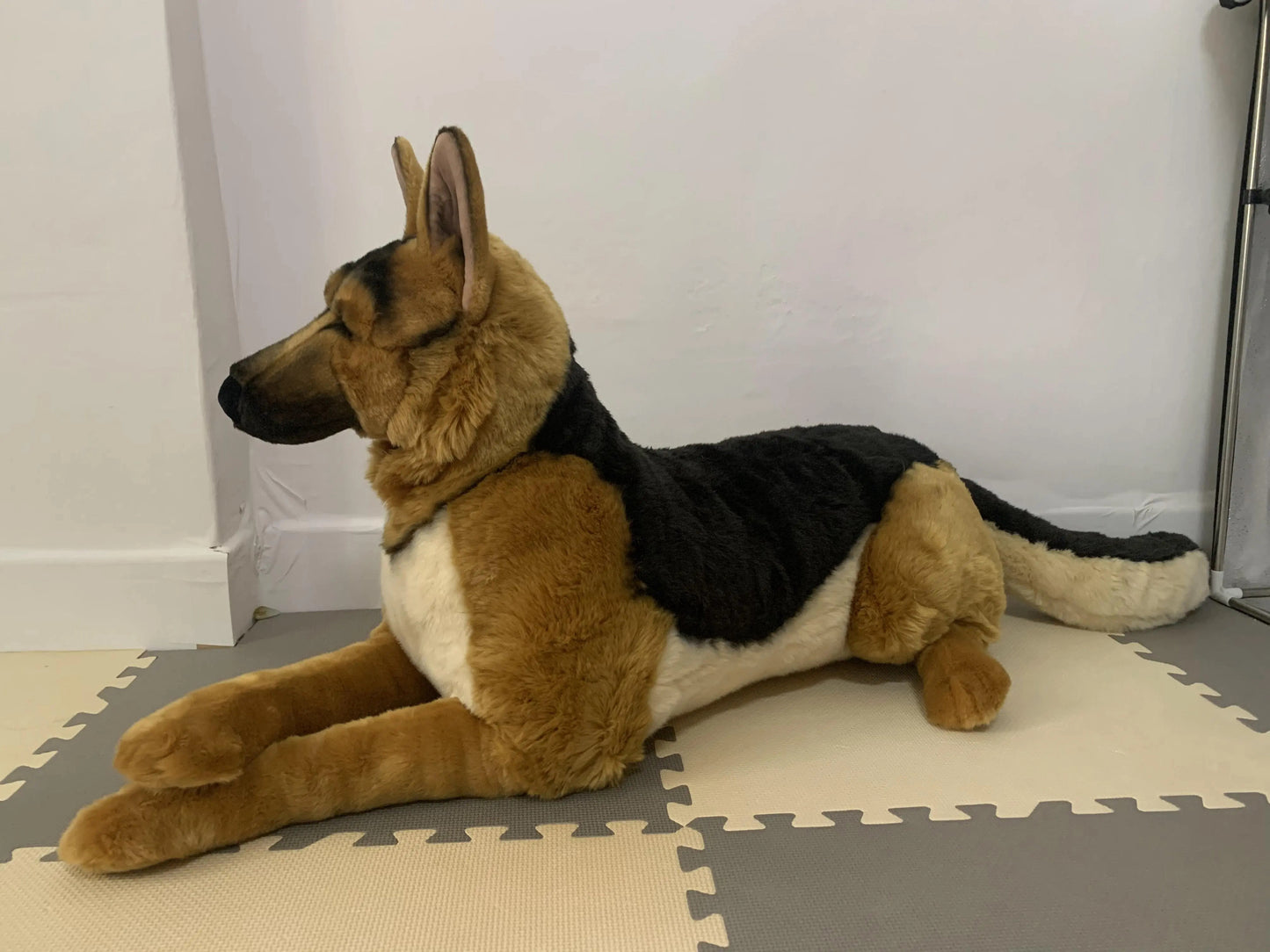 Logan the German Shepherd Dog Plush 42in