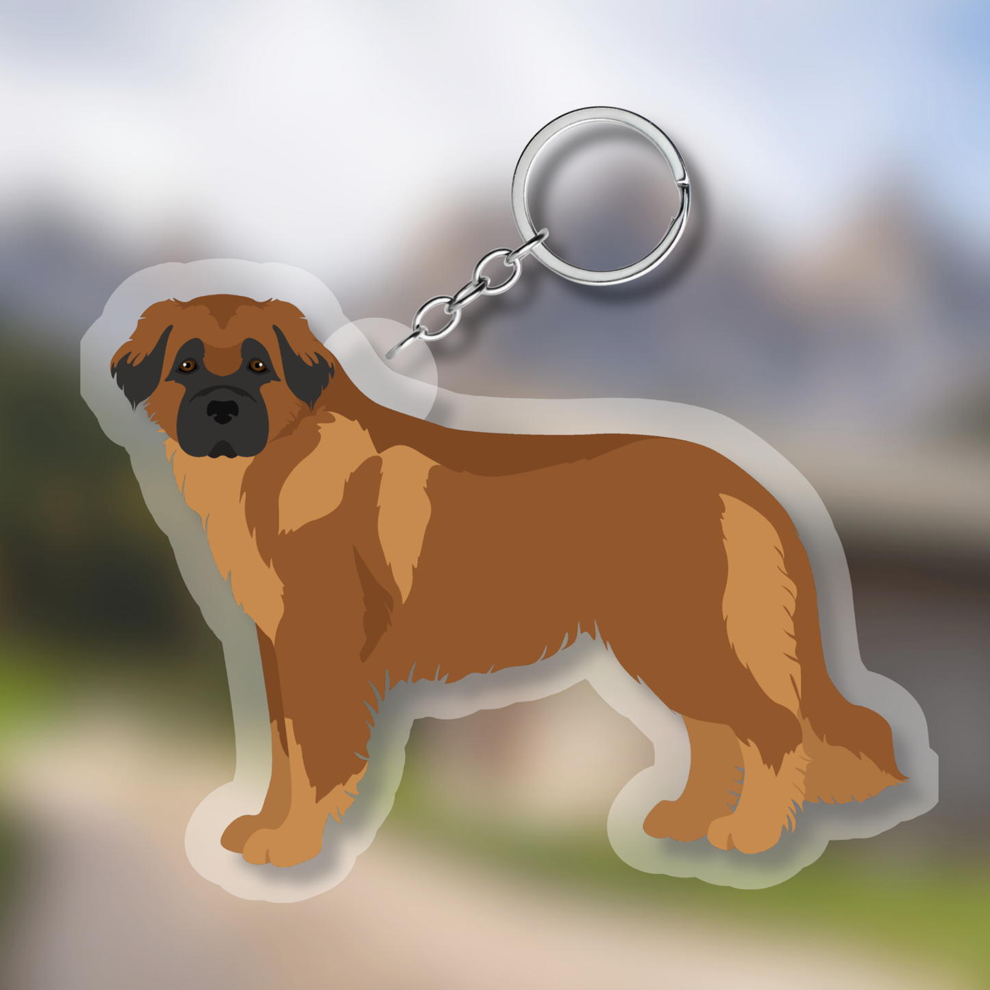 Estrela Mountain Dog Dog 2.5in Acrylic Keychain