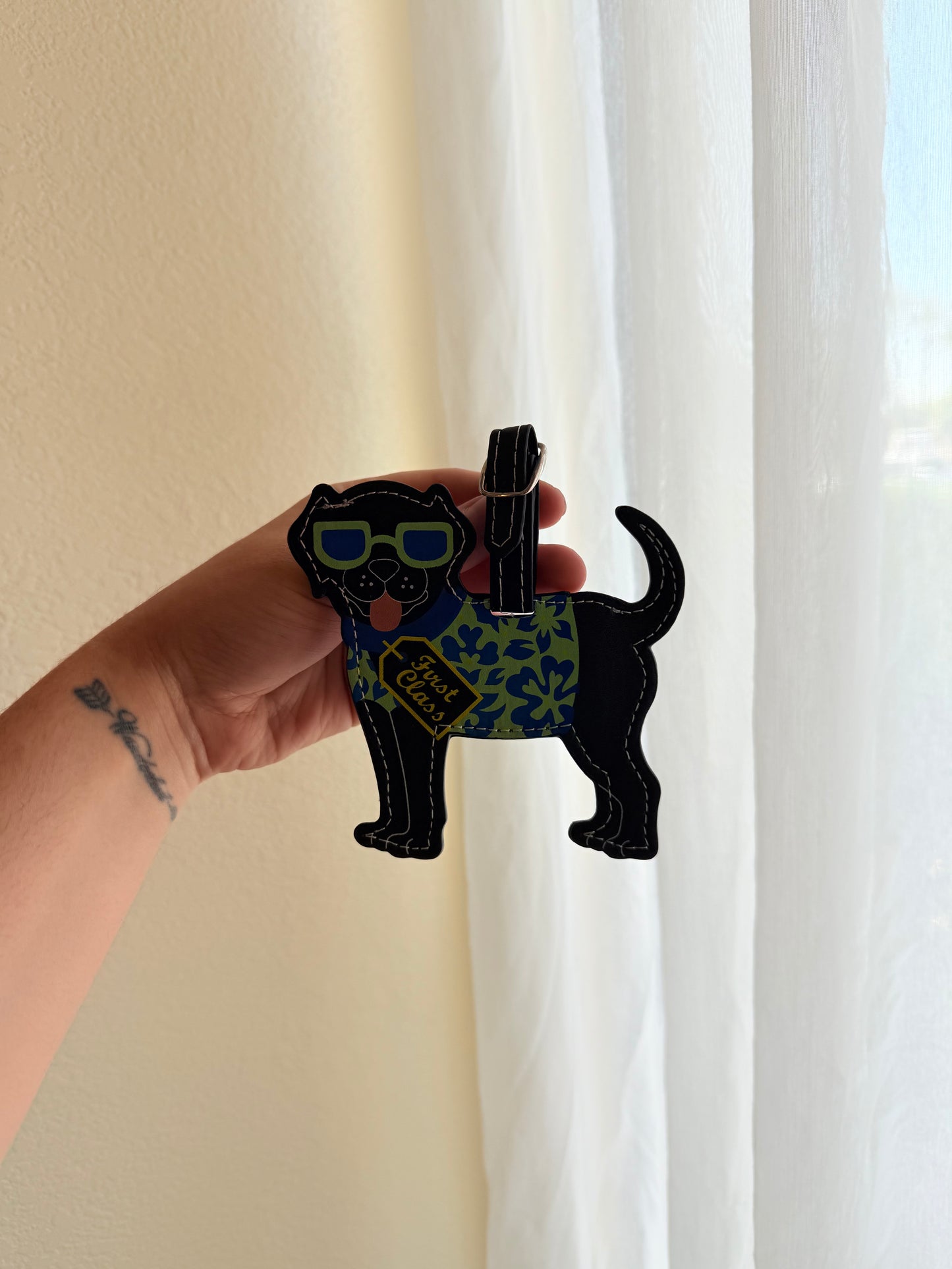 Labrador Retriever Dog Luggage Tag