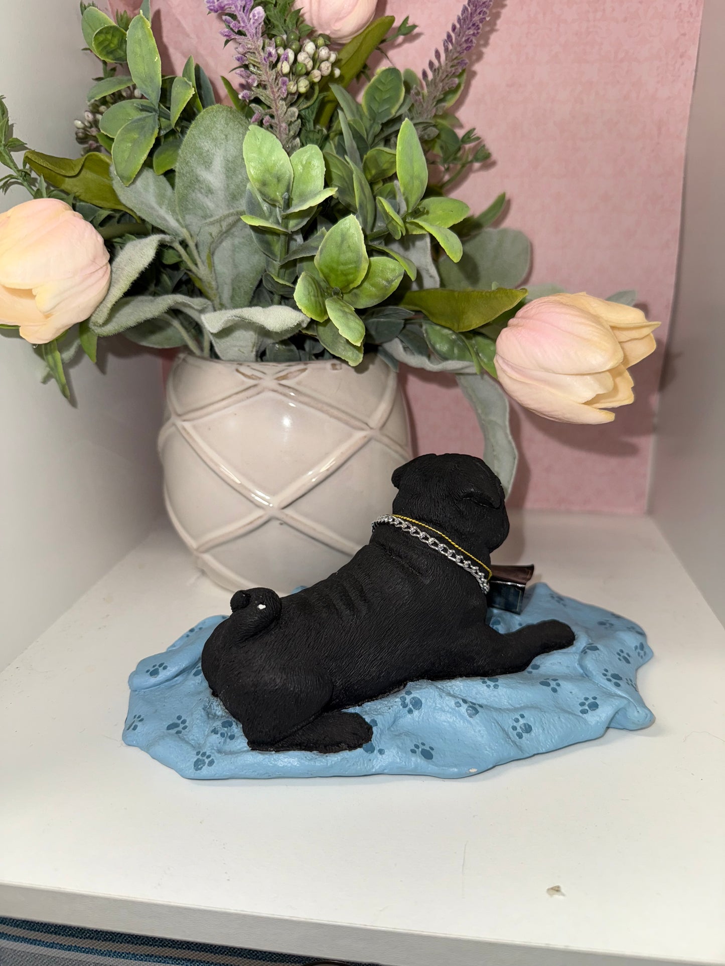 Pug Dog Figurine