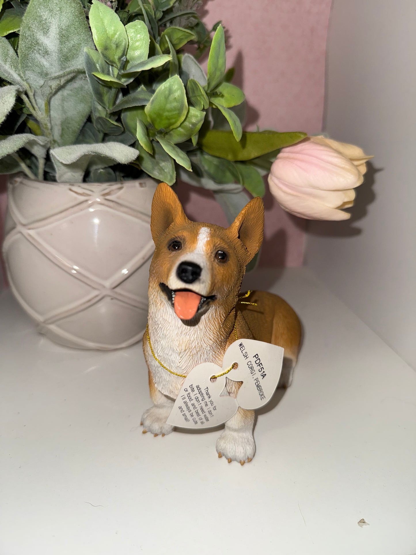 Corgi Dog Figurine