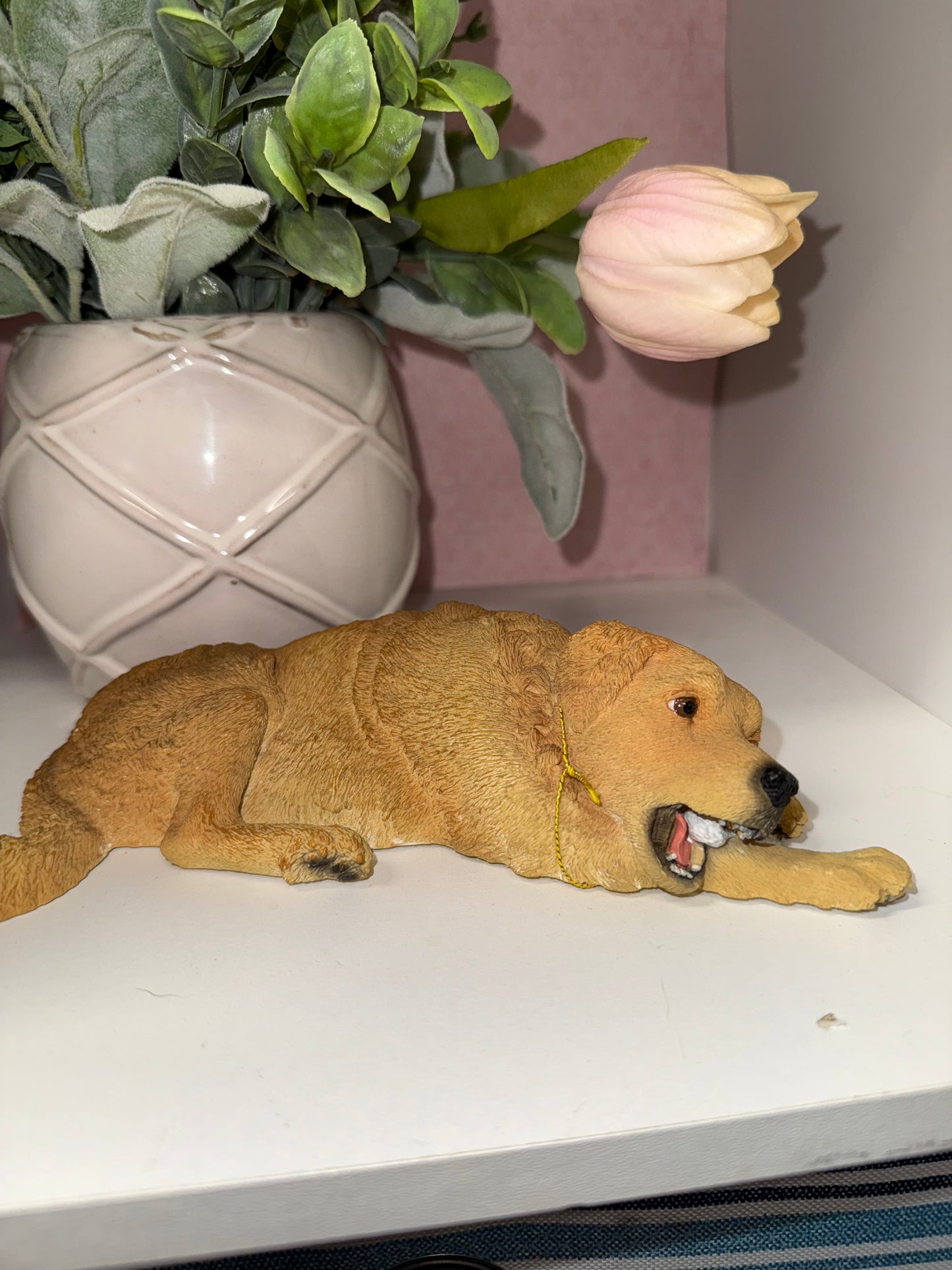 Golden Retriever Dog Figurine
