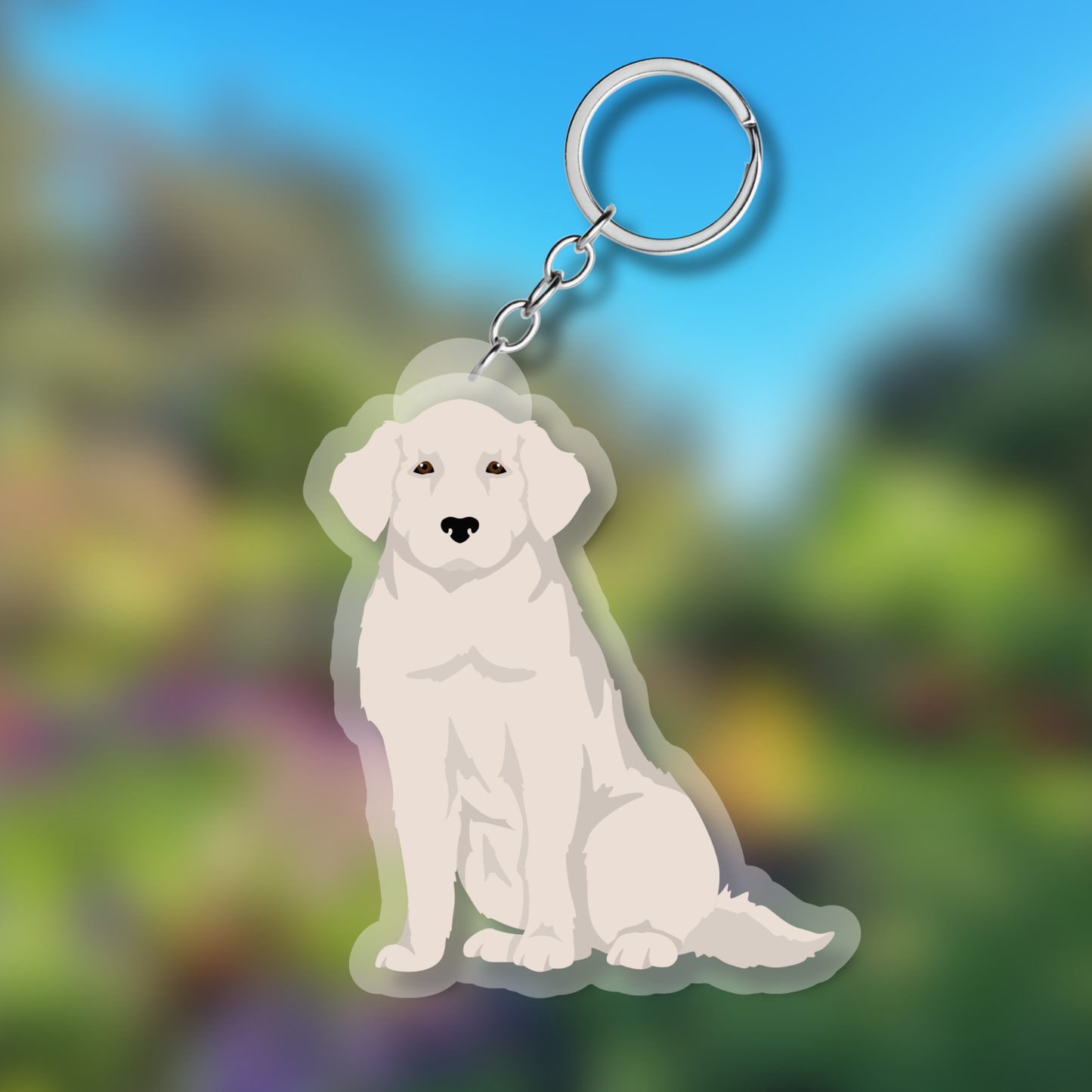 Kuvas Dog 2.5in Acrylic Keychain