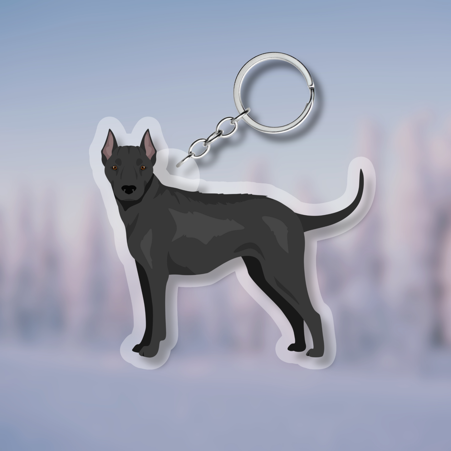 Phu Quoc Ridgeback Dog 2.5in Acrylic Keychain