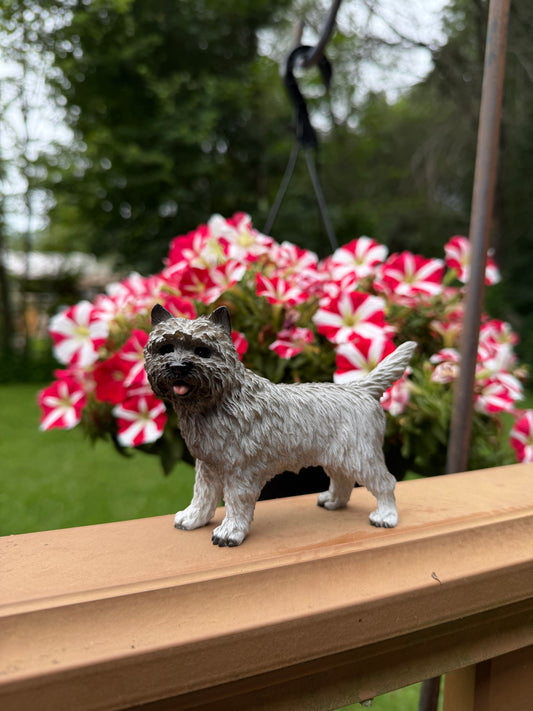 Cairn Terrier Dog Figurine
