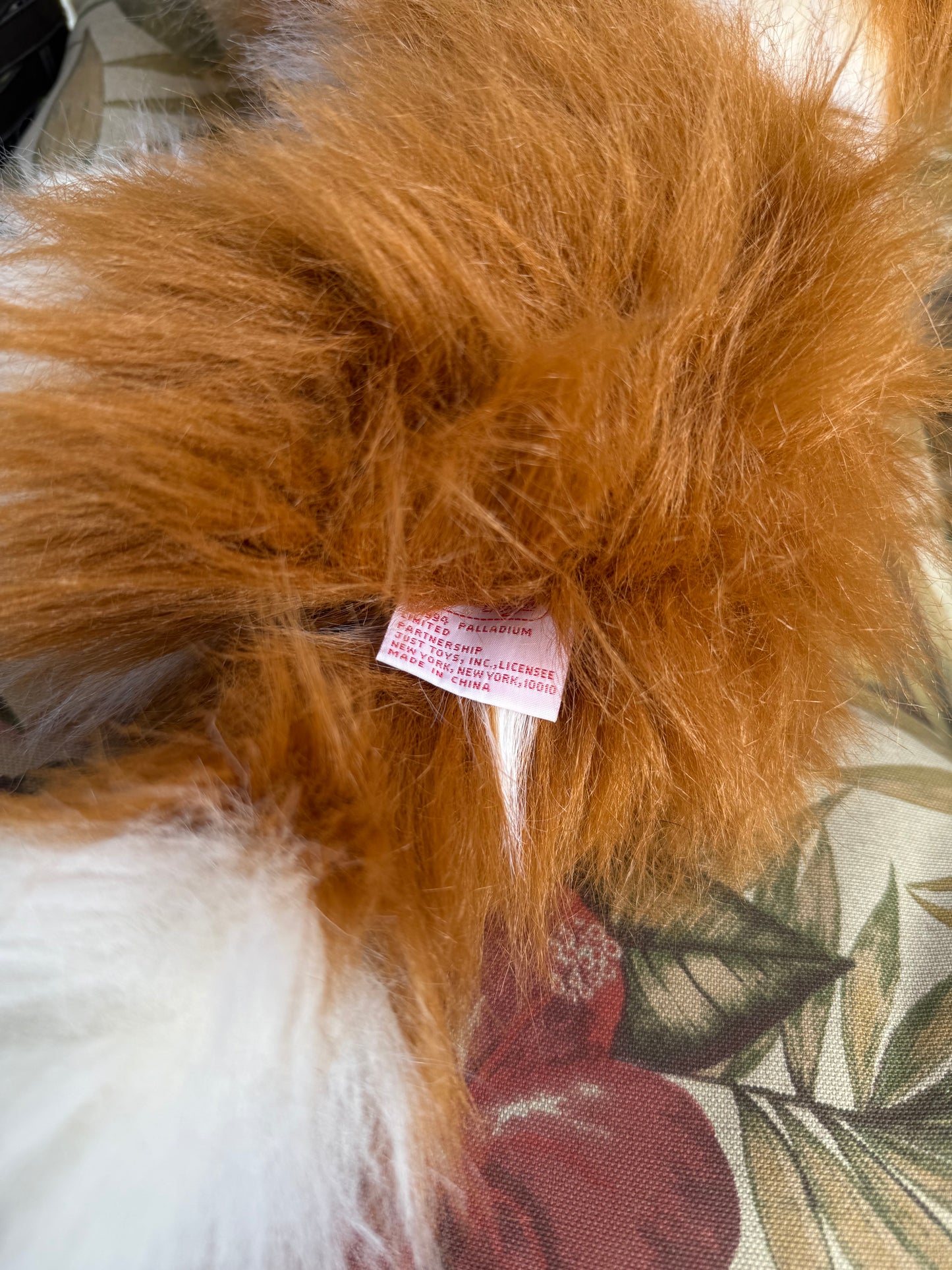 Justoys Classic collie dog plush