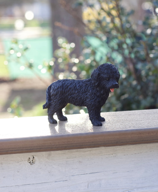 Poodle Mix Dog Figurine