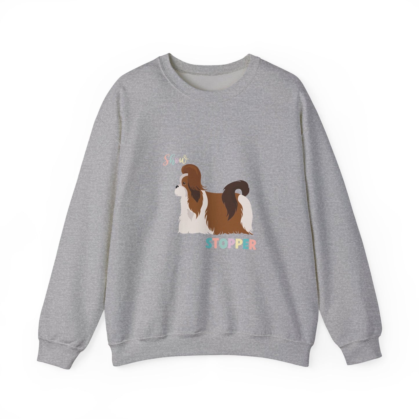 Shih Tzu Dog Unisex Heavy Blend Crewneck Sweatshirt