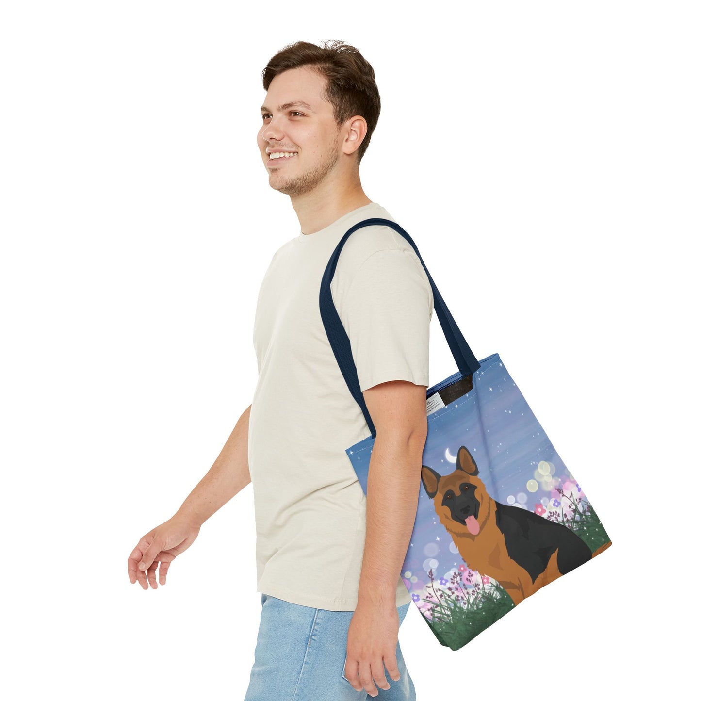 German Shepherd Dog Tote Bag 16x16