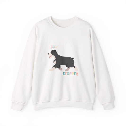 Schnauzer Dog Unisex Heavy Blend Crewneck Sweatshirt