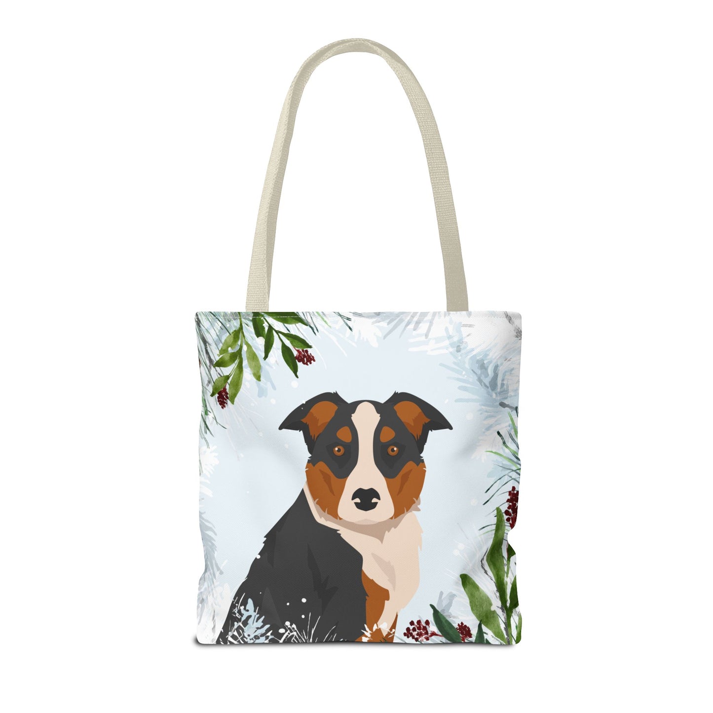 McNab Dog Christmas Holiday Tote Bag 16x16