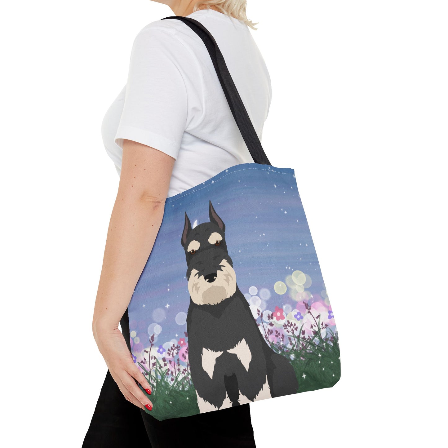 Schnauzer Dog Tote Bag 16x16