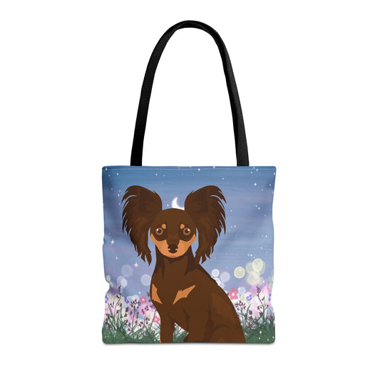Russian Toy Terrier Dog Tote Bag 16x16