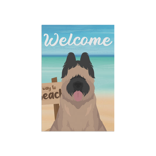 Briard Dog Garden Flag