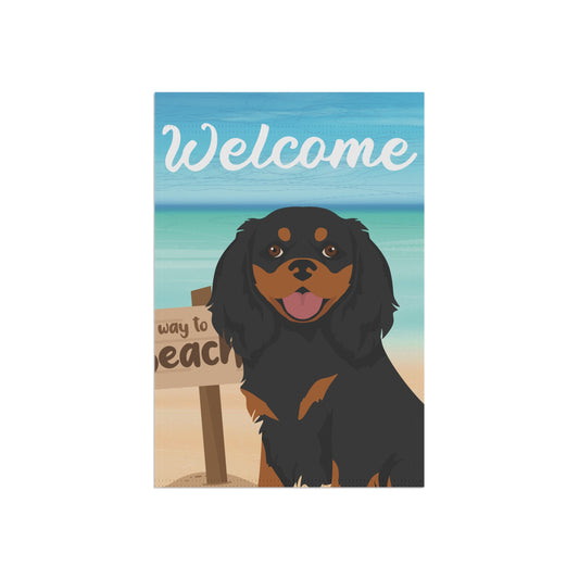 Cavalier King Charles Spaniel Dog Garden Flag
