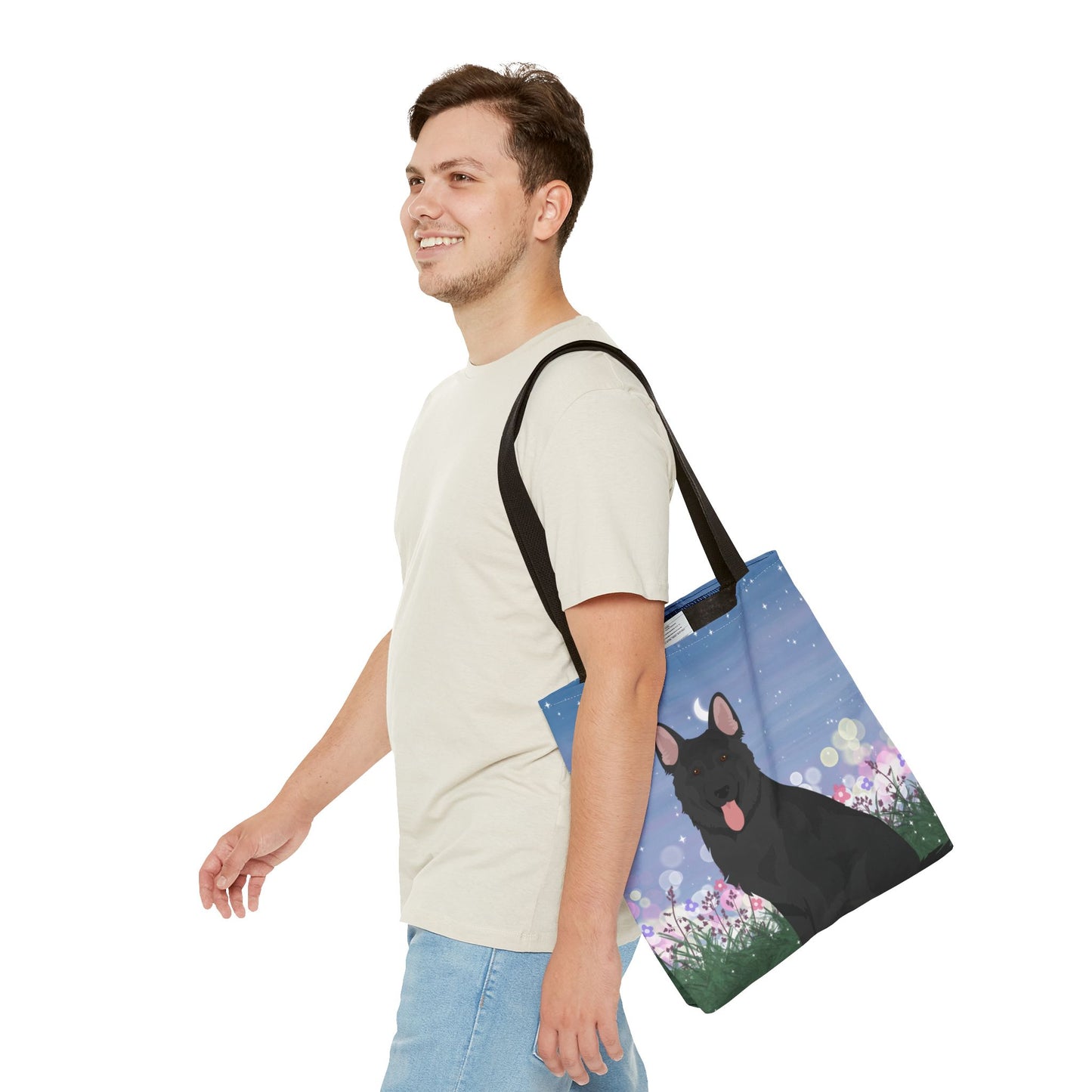 German Shepherd Dog Tote Bag 16x16