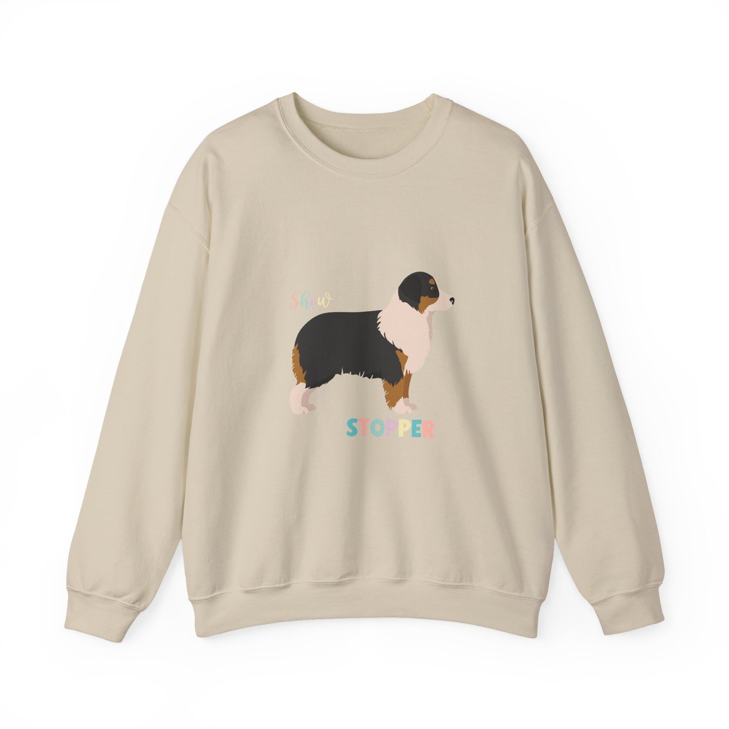 Miniature American Shepherd Dog Unisex Heavy Blend Crewneck Sweatshirt