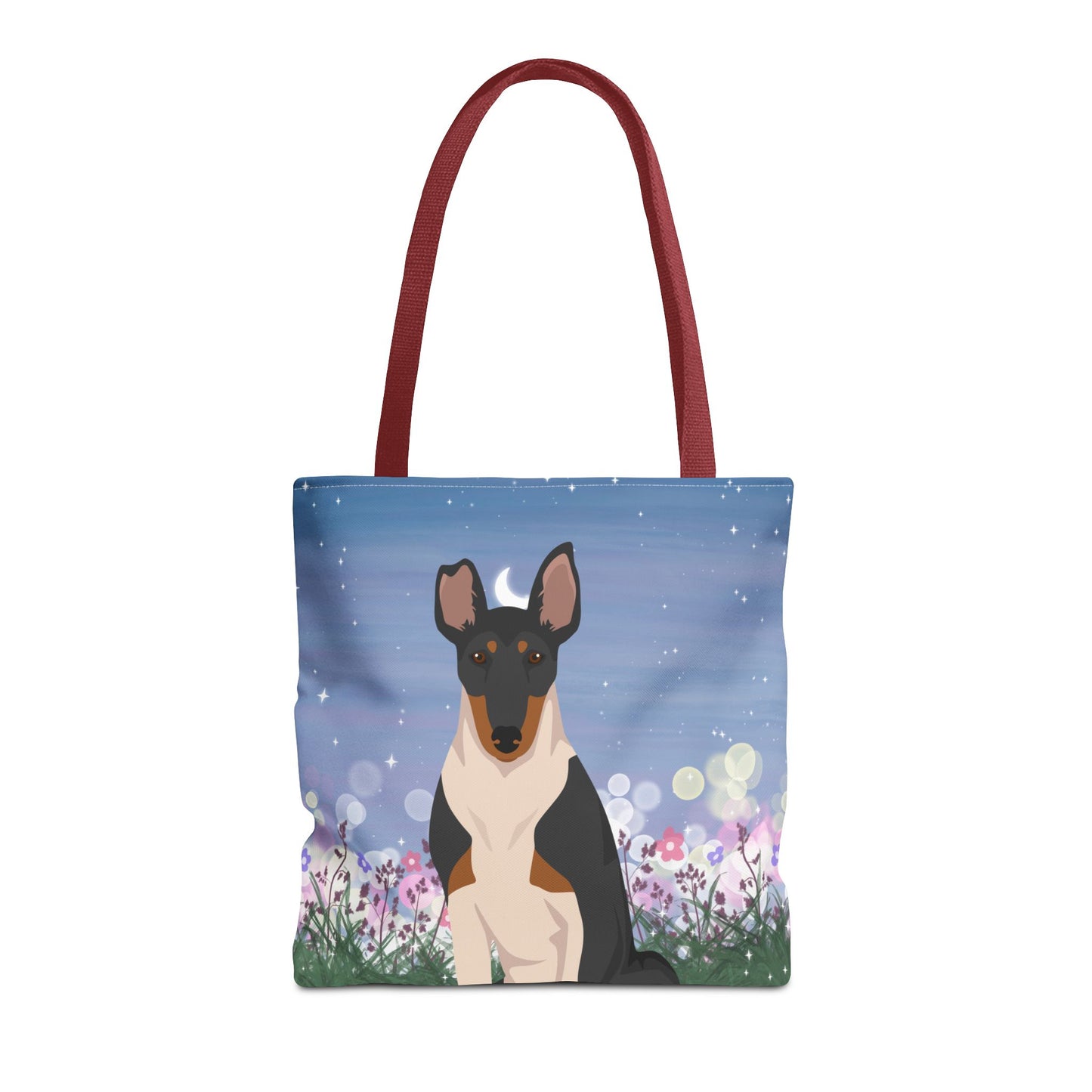 Smooth Collie Dog Tote Bag 16x16
