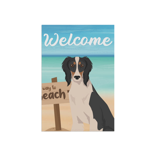 Saluki Dog Garden Flag