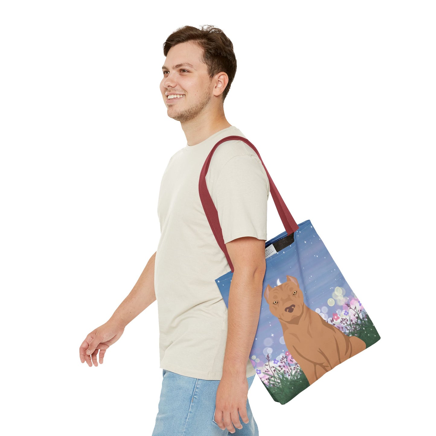 American Staffordshire Terrier Dog Tote Bag 16x16