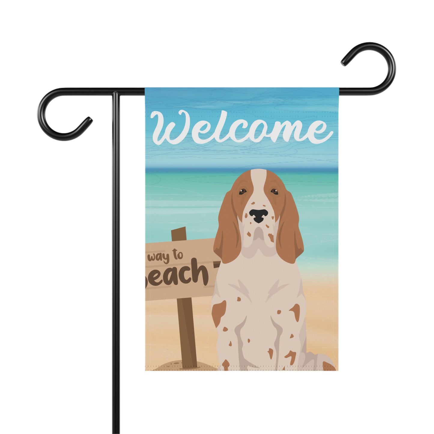 Bracco Italiano Dog Garden Flag