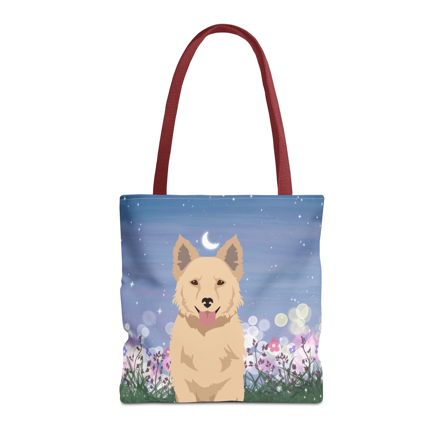 Mudi Dog Tote Bag 16x16
