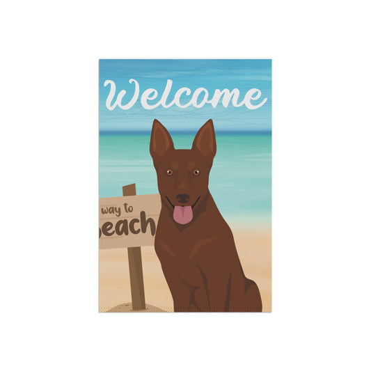 Australian Kelpie Dog Garden Flag