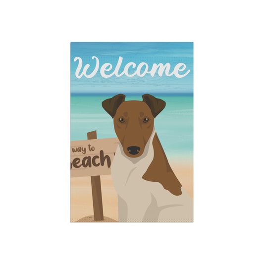 Smooth Fox Terrier Dog Garden Flag