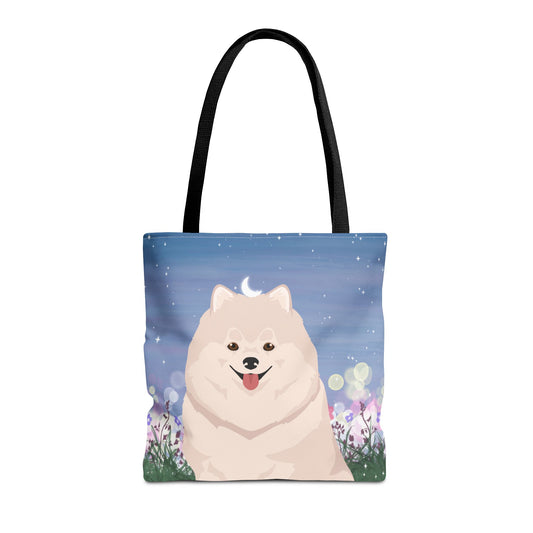 Pomeranian Dog Tote Bag 16x16