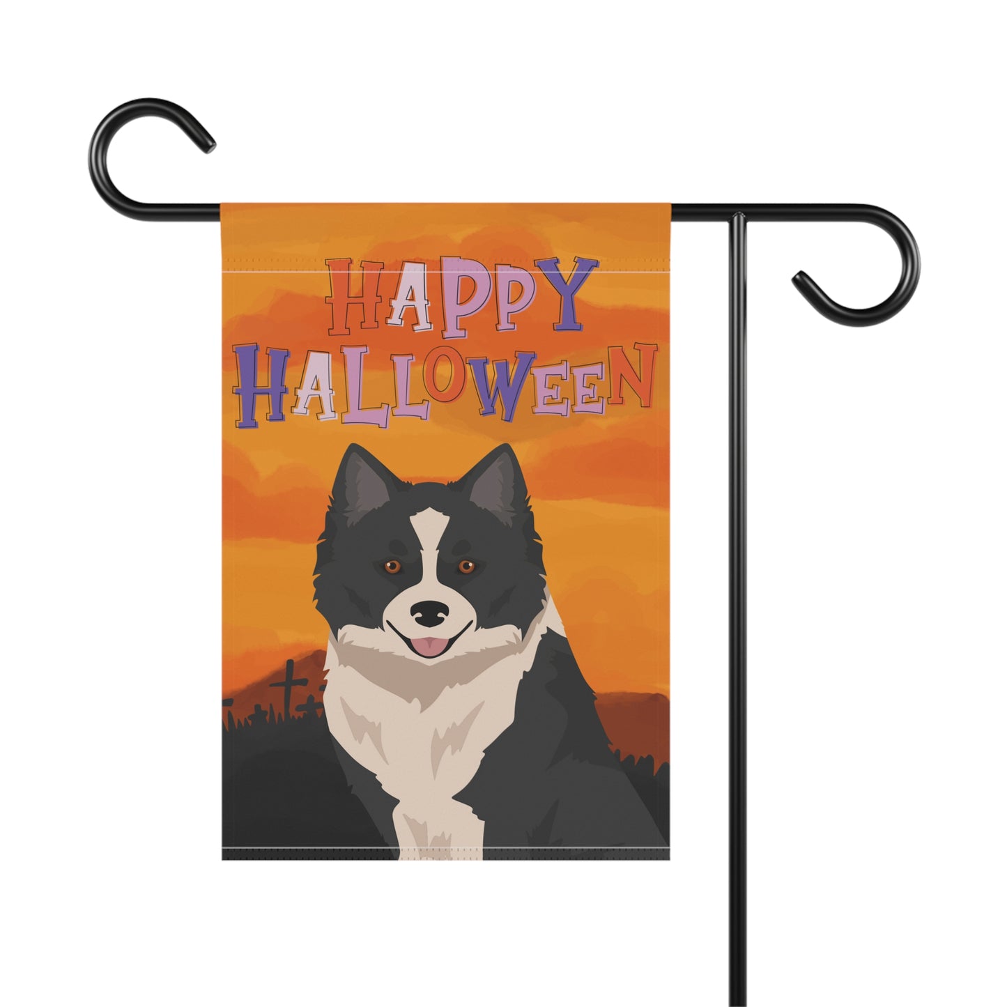 Nenets Herding Laika Dog Halloween Garden Flag