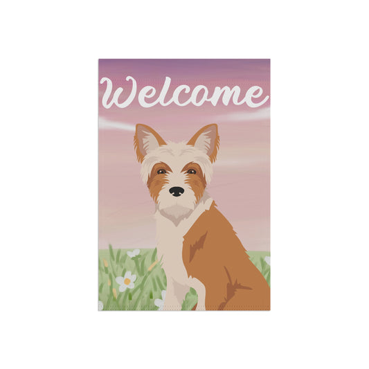 Portuguese Podengo Dog Welcome Garden Flag