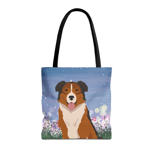 English Shepherd Dog Tote Bag 16x16