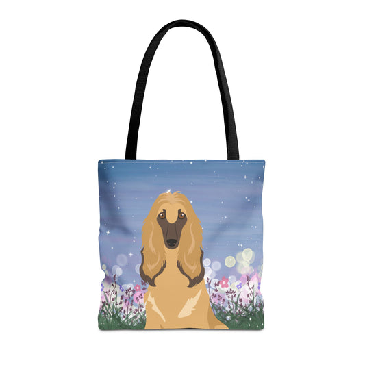 Afghan Hound Dog Tote Bag 16x16