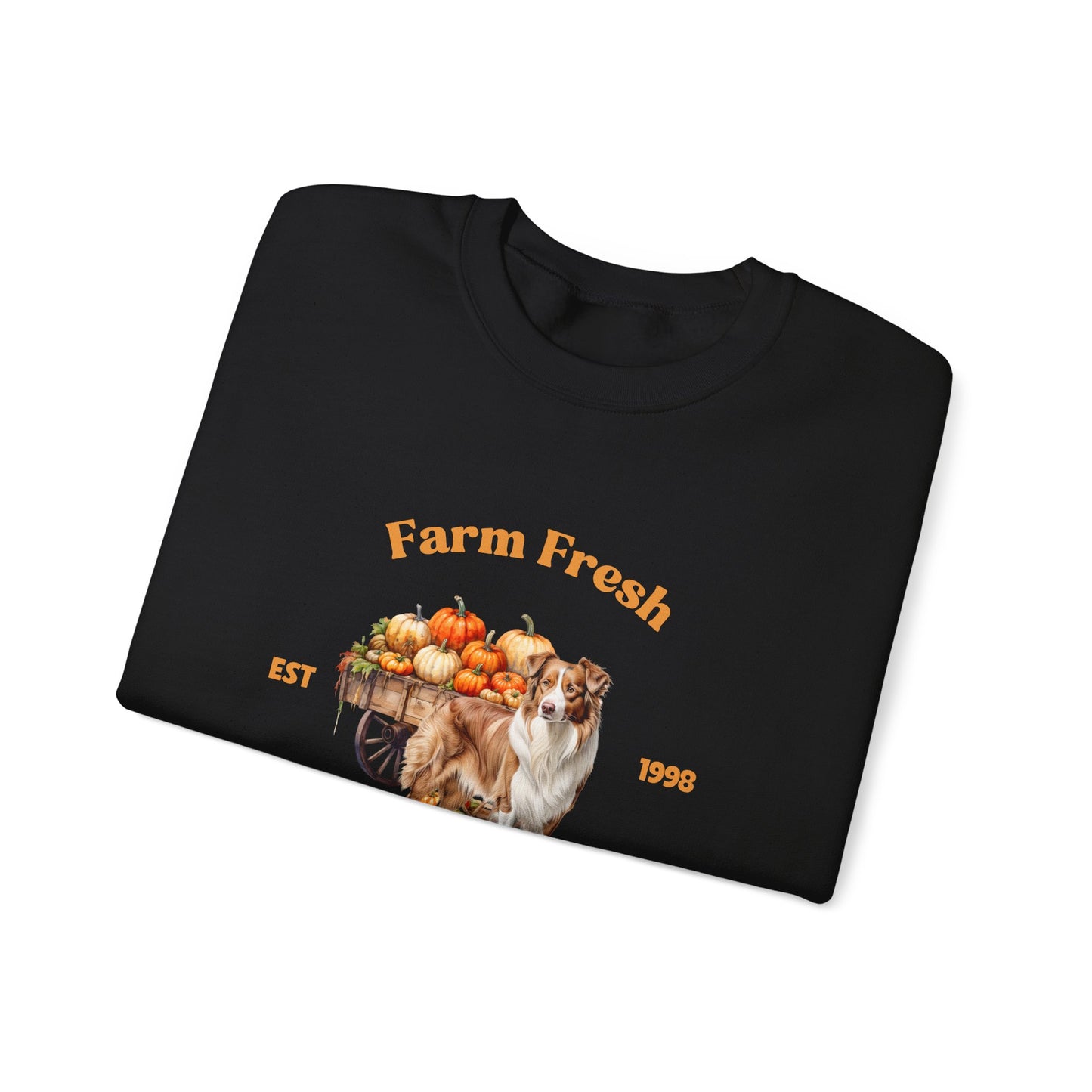 Australian Shepherd Dog Fall Unisex Heavy Blend Crewneck Sweatshirt