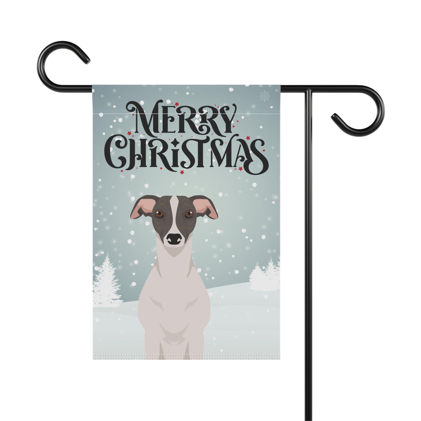 Whippet Dog Garden Flag