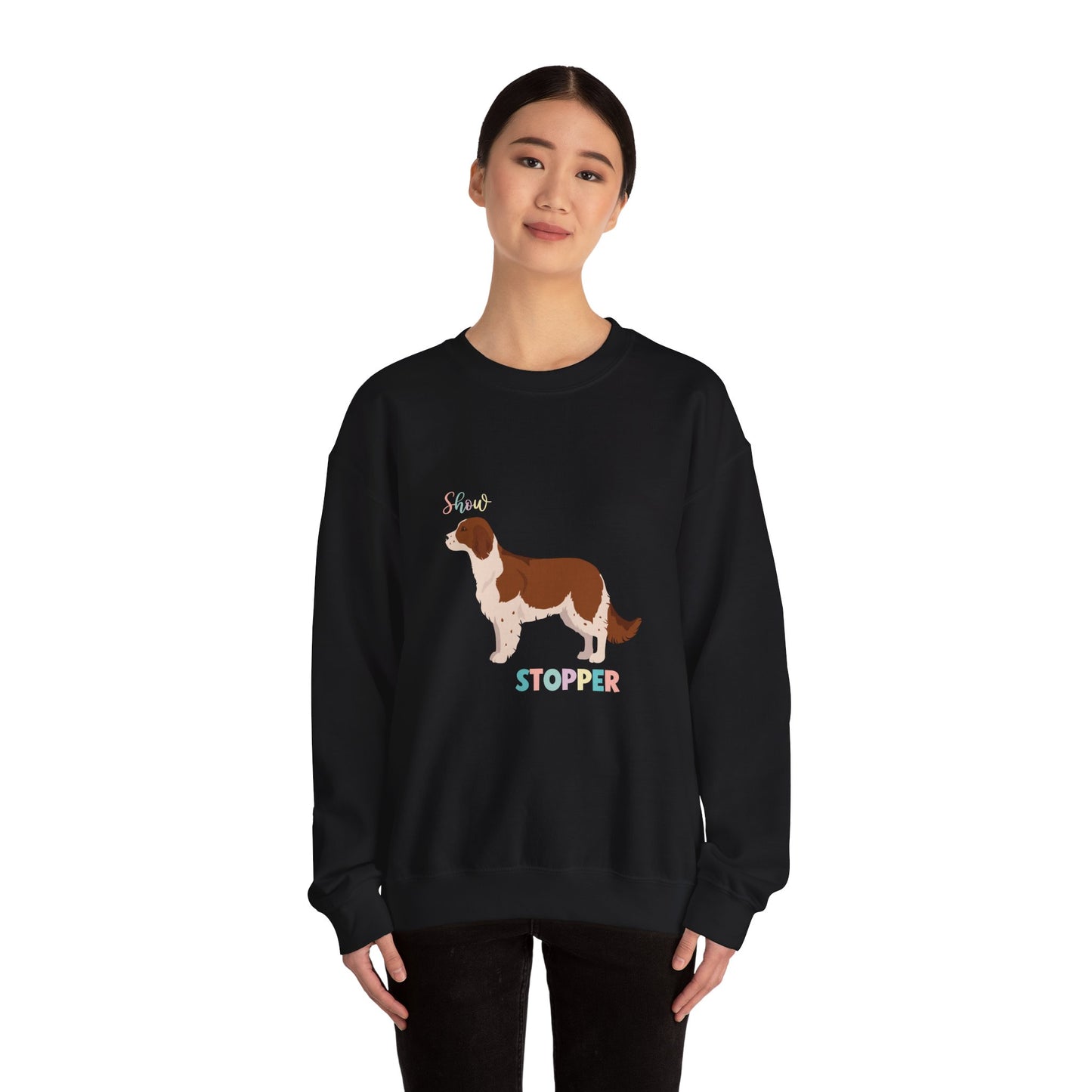 Welsh Springer Spaniel Dog Unisex Heavy Blend Crewneck Sweatshirt
