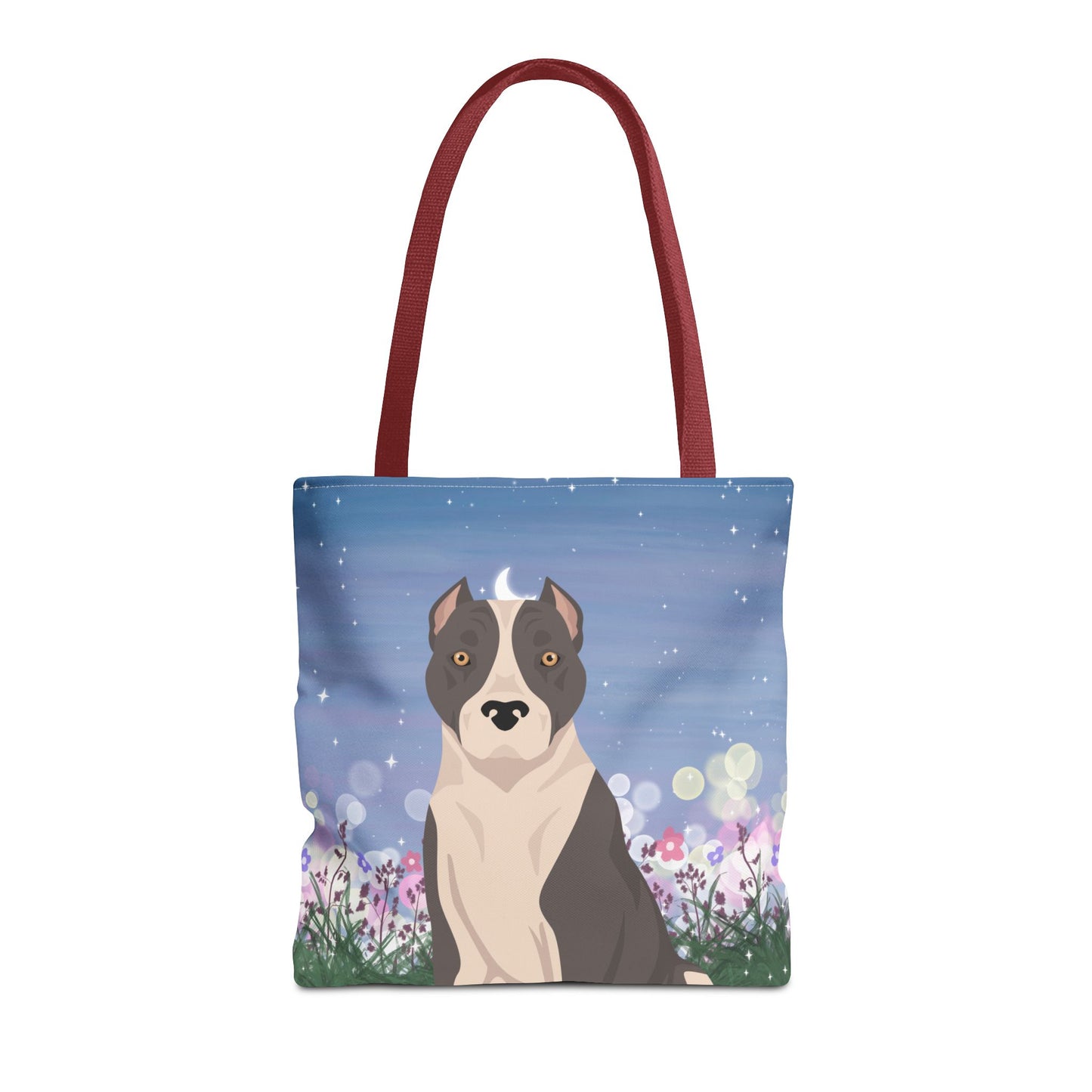 American Staffordshire Terrier Dog Tote Bag 16x16