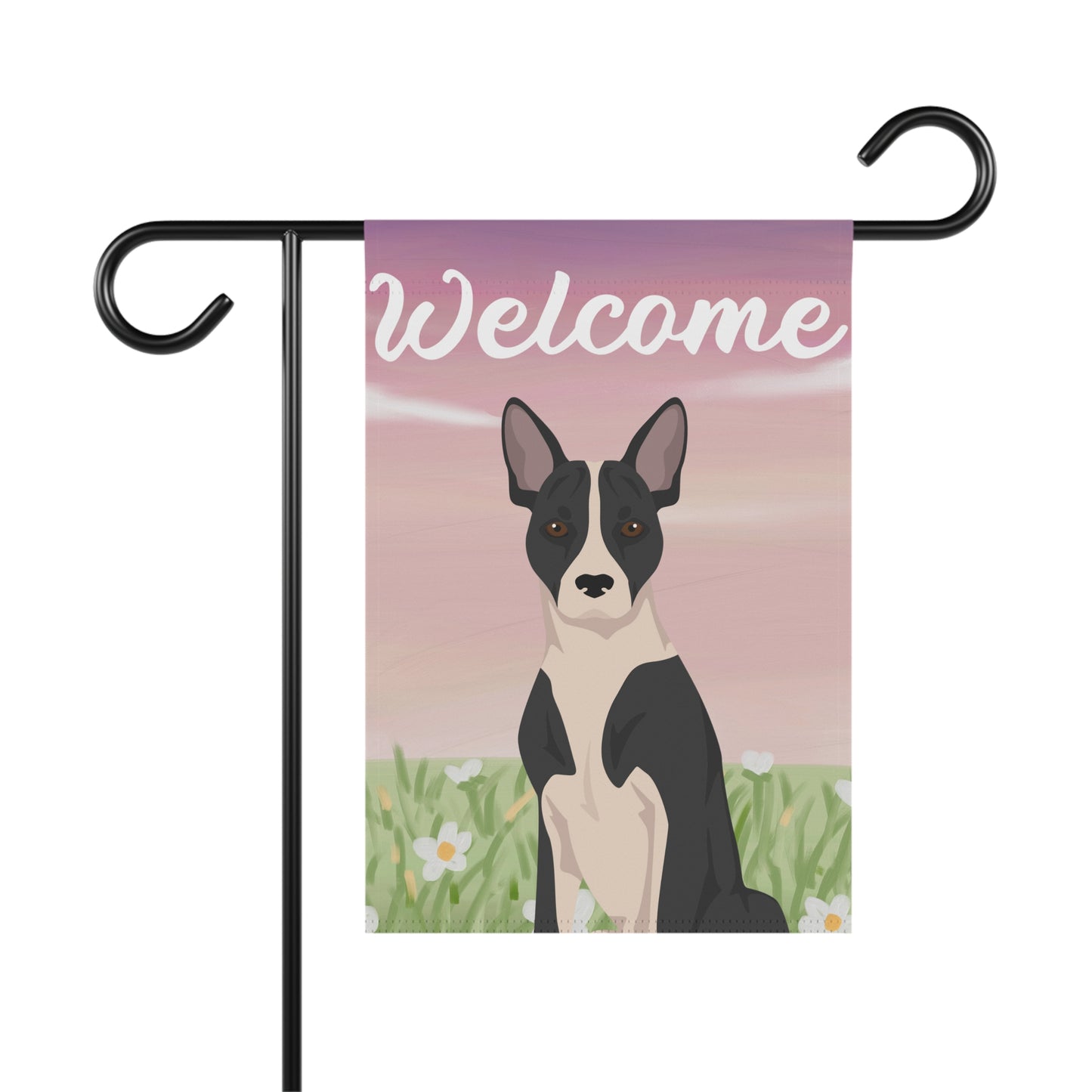 Telomian Dog Welcome Garden Flag