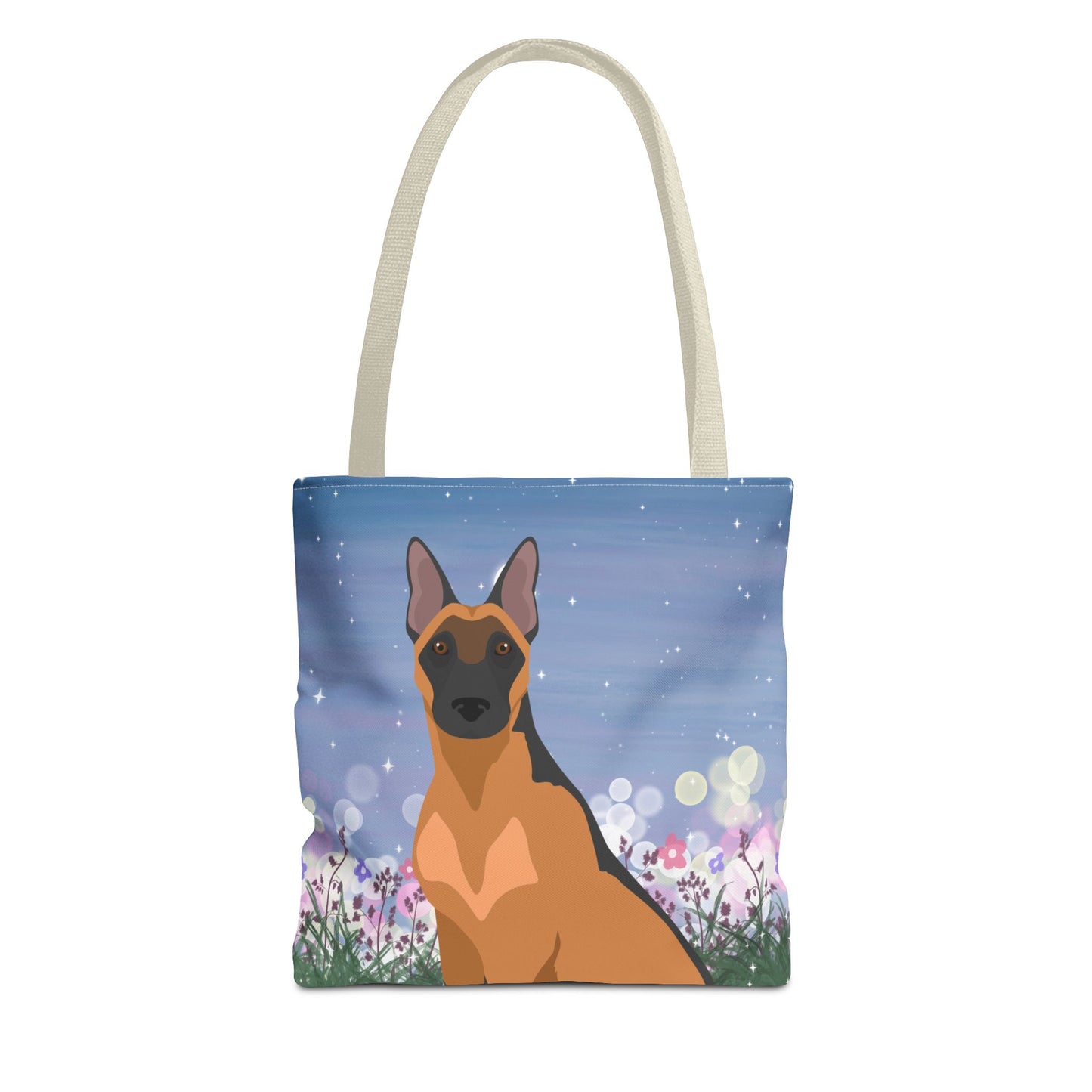 Belgian Malinois Dog Tote Bag 13x13