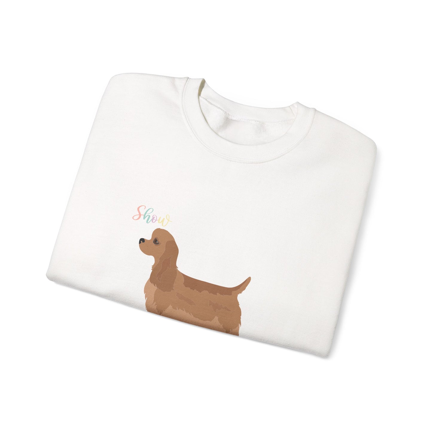 Cocker Spaniel Dog Unisex Heavy Blend Crewneck Sweatshirt
