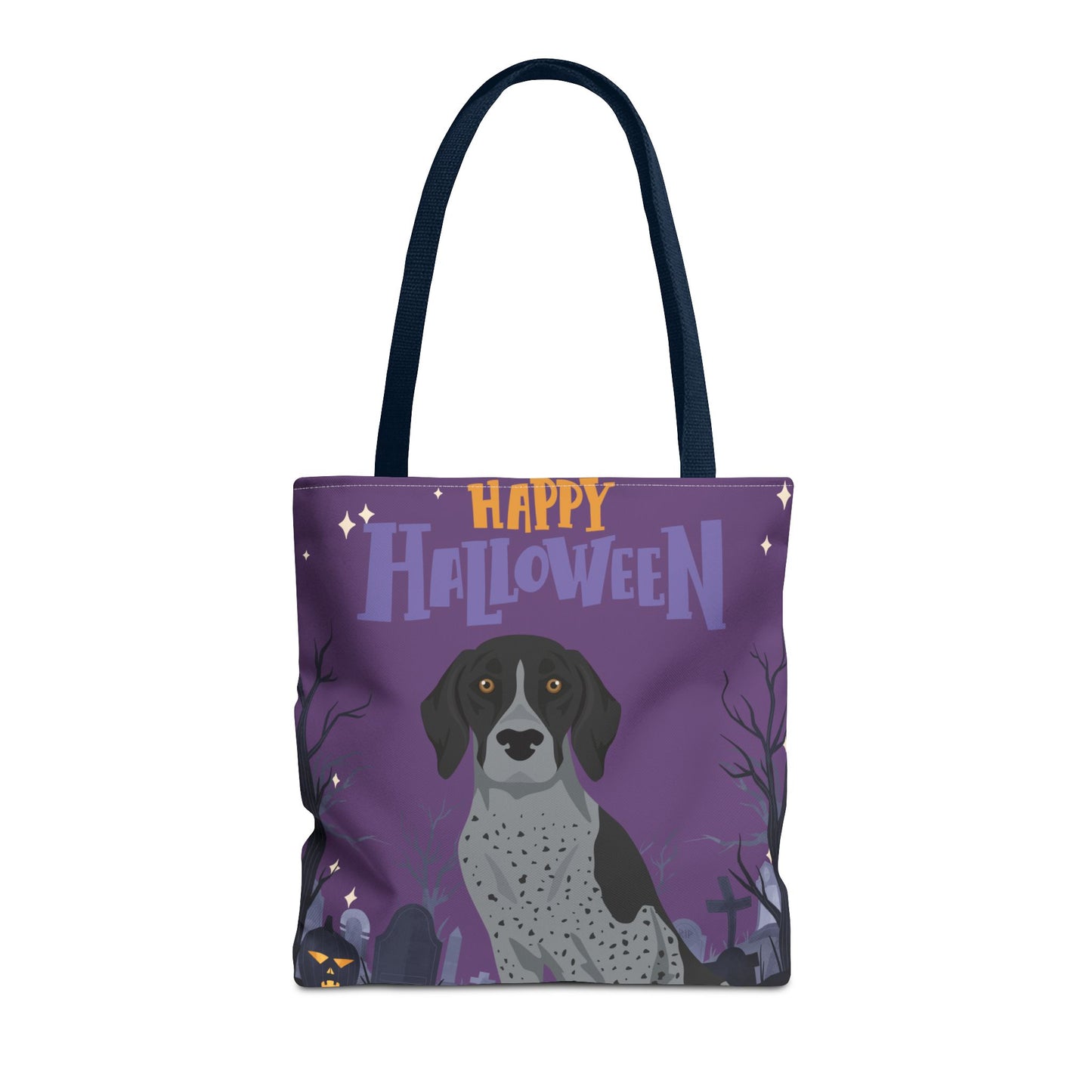 German Shorthaired Pointer Dog Happy Halloween Tote Bag 16x16