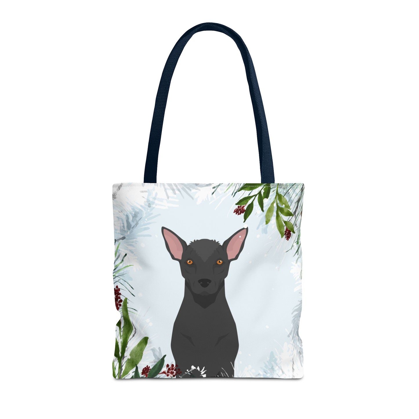 Xoloitzcuintli Dog Christmas Holiday Tote Bag 16x16