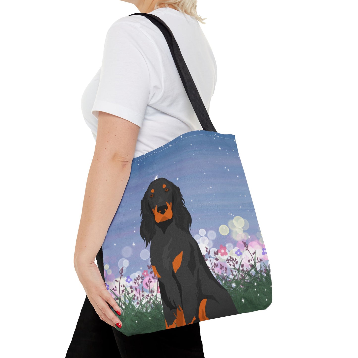 Gordon Setter Dog Tote Bag 16x16