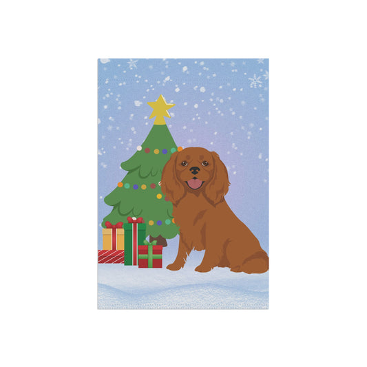 Cavalier King Charles Spaniel Dog Garden Flag