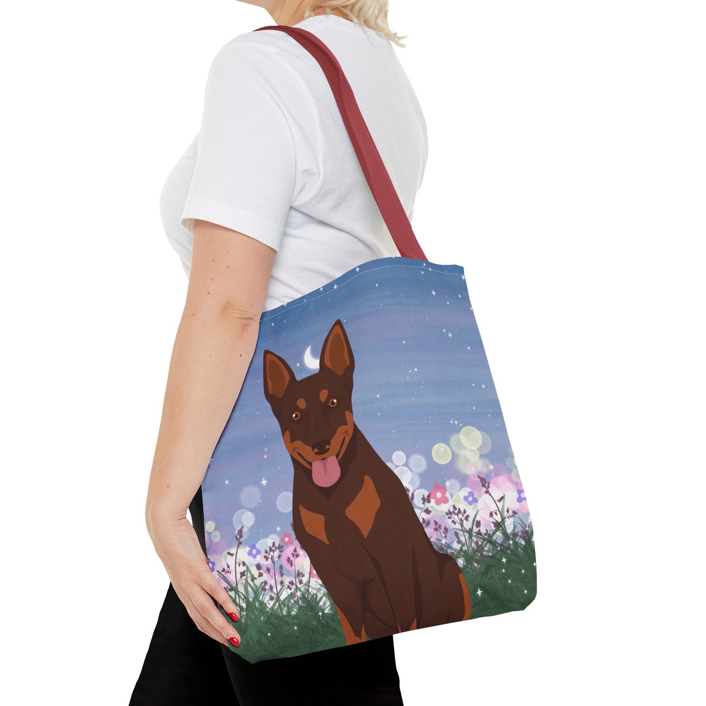 Australian Kelpie Dog Tote Bag 16x16