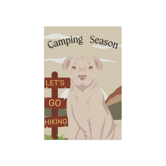 American Staffordshire Terrier Dog Camping Garden Flag