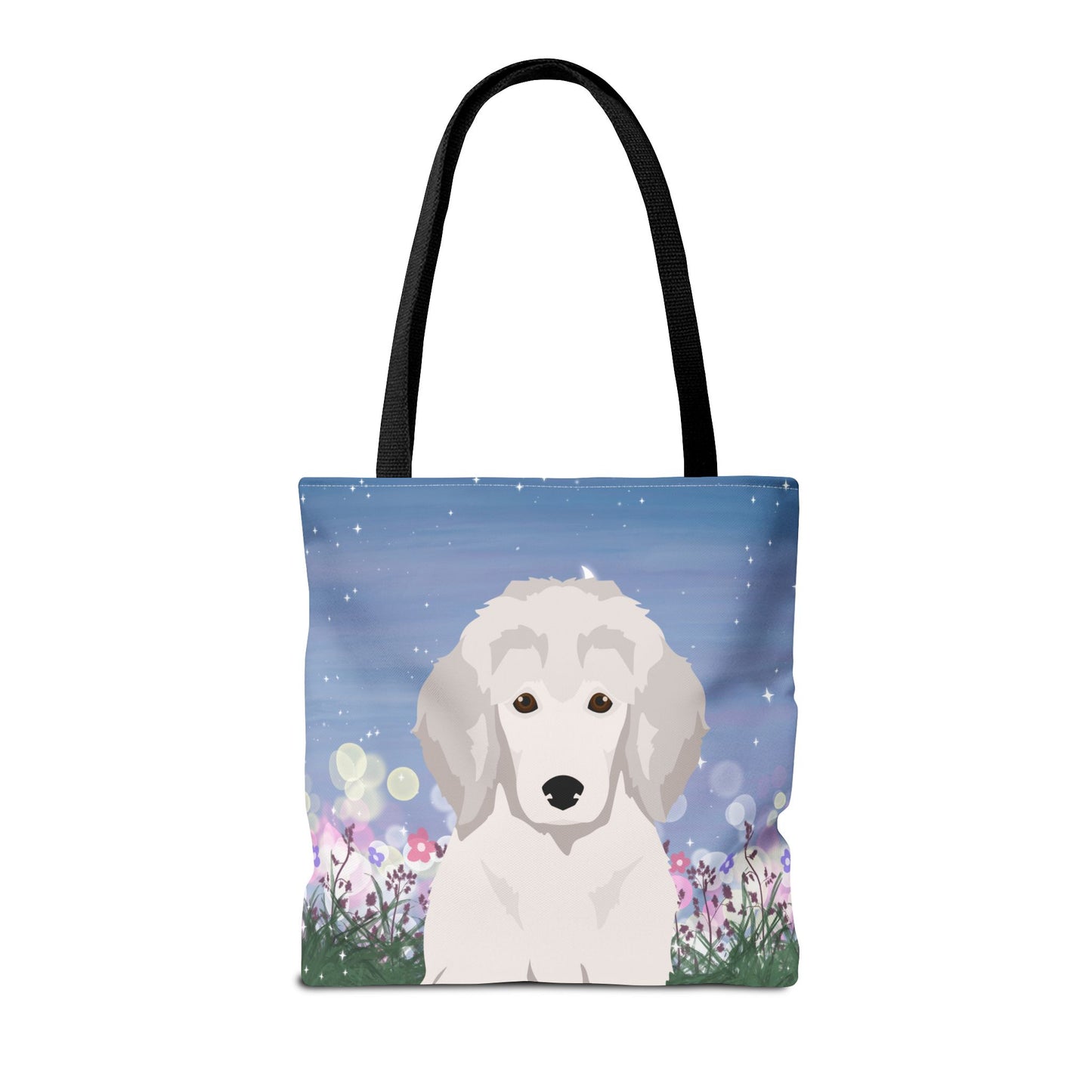 Poodle Dog Tote Bag 16x16
