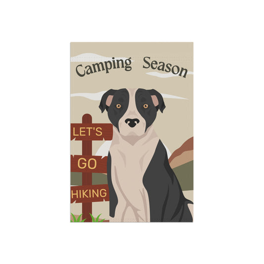 American Staffordshire Terrier Dog Camping Garden Flag